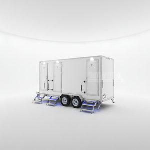 Remolque de Baño Móvil para Eventos al Aire Libre y Obras de Construcción con Instalaciones Sanitarias - Product Image 1