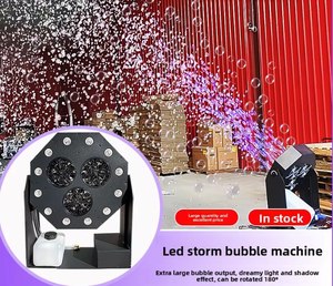 Machine à bulles LED Storm, grande taille, pour scène extérieure, entièrement automatique, pour mariages et usage commercial - Product Image 4