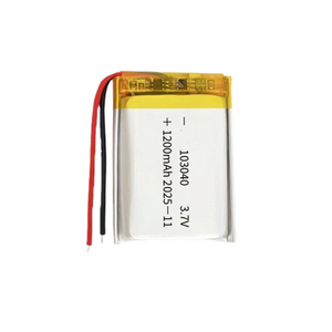 סוללת ליפו 103040 3.7V 1200mAh ליתיום יון פולימר למחשב נייד, שעון, משחקים עם /CE אישור - Product Image 1