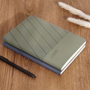 Customized Wholesales Softcover Journal Notebook Simple <b>Diary</b> and Pen Leather A5 Notebook with Accessories Soft Cover - Product Image 4