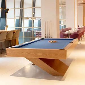 2024 American Standard Haute Qualité Snooker <span class=keywords><strong>Billard</strong></span> Table De <span class=keywords><strong>Billard</strong></span> Nouveau Design Neuf Boule Pratique Ardoise Coussin Matériel - Product Image 2