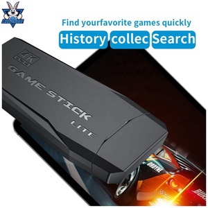 Reproductor de juegos portátil M8 controlador inalámbrico <span class=keywords><strong>GamePad</strong></span> 64G consola de videojuegos con 2 controladores juegos portátiles para niños y adultos - Product Image 5