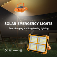 Projecteur Solaire LED Extérieur Tout-en-un 400W 1000W 2000W, Étanche IP67 avec Batterie, Lampes de Jardin 300W 400W
