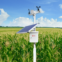 RK900-01 Station météo agricole automatisée Agro AWS RS485, capteur de vent, enregistreur de données, OEM IP68, écran tactile LCD