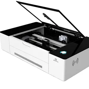 3D laser printer which is upgrade version for CO2 laser printing engraving and cutting machine