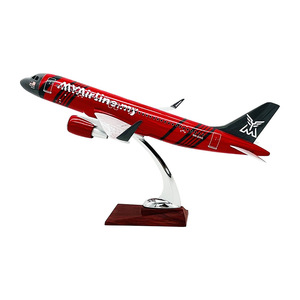 โมเดลเครื่องบิน A320 1:100 <span class=keywords><strong>A320neo</strong></span> สายการบินของฉันเครื่องบินเรซิ่นขนาด37ซม. เครื่องบินจำลอง A320ที่กำหนดเอง - Product Image 1