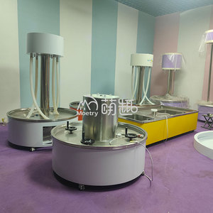 Moetry Magisch Veelvlak Bubbel Elektrische Bubbel Maker Station Voor Kinderen Ontdekking Centrum Wetenschapsmuseum Tentoonstelling - Product Image 6