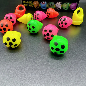HAPU Round Football Ring Light <b>Ball</b> Sports Party Finger Light Toy TPR Material High Quality Gift <b>LED</b> - Product Image 3