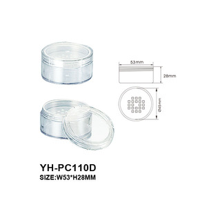 ผู้ค้าส่งแววพลาสติก3 In 1ฉีดสีแสตมป์ร้อนพิมพ์เครื่องสำอางขวดผงหลวม - Product Image 2