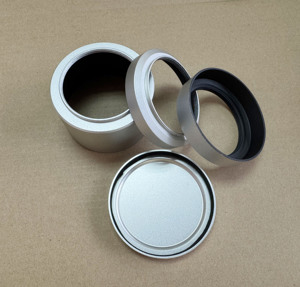 Juego de tapas metálicas para <span class=keywords><strong>Contax</strong></span>, reemplaza GG1, GG-2, GG-3 con tapa GK-54, servicios de fabricación en plata, servicios de fabricación CAD - Product Image 3
