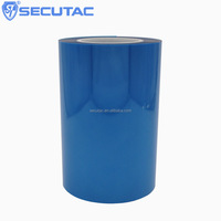Venta de fábrica, película protectora de PET autoadhesiva transparente, dureza mate, baldosas de plástico blandas de grado alimenticio para ventanas de vidrio
