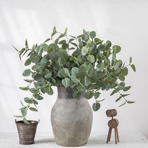 Branches d'eucalyptus artificielles CallaFloral, vertes, en polyester, plante décorative d'intérieur 61216 - Product Image 2