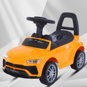 Carrito Multifuncional para Niños con Función de Giro, Carrito de Empuje Manual Antivuelco, Carrito Deslizante - Product Image 3
