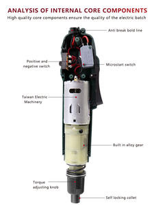 <span class=keywords><strong>Destornillador</strong></span> OUSHEN OS-800 Motor de cepillo económico DC <span class=keywords><strong>Destornillador</strong></span> eléctrico Seiko semiautomático - Product Image 5