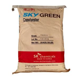 High <b>Transparent</b> <b>Plastic</b> Pellets PETG KOREA SK SKYGREEN 3000ZS Food Grade PETG Pellet for Packaging - Product Image 2