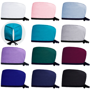 Niaahinn stampa dentaria medica personalizzata da donna con rifinitura cappello da infermiera chirurgia cappello medico Scrub berretto da infermiera - Product Image 4