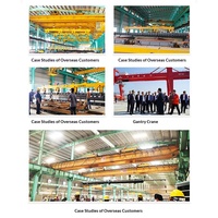 Ponts roulants électriques sur rail de type MH de 8 à 10 tonnes, portée de 24 m, hauteur de levage de 10 m, palan électrique à câble; Électrique