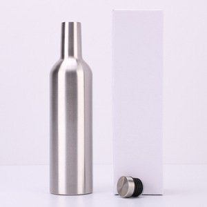 Nouveauté 2026 : Bouteilles isothermes promotionnelles en acier inoxydable en forme de bouteille de <span class=keywords><strong>vin</strong></span> <span class=keywords><strong>rouge</strong></span>, flasques hautes avec couvercle – Meilleures ventes en gros - Product Image 4