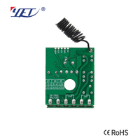 Récepteur universel à code ouvert YET477 Mini 1 canal 433 MHz pour télécommande de porte de garage RF