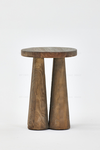 Classico <span class=keywords><strong>olmo</strong></span> riciclato luce tavolino da caffè in <span class=keywords><strong>legno</strong></span> rotondo tavolino da salotto - Product Image 3