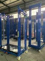 Plateforme élévatrice mobile à ciseaux électrique de 2M à 12M, télécommandée, 220V 110V 380V, avec dispositif antichute, 500kg
