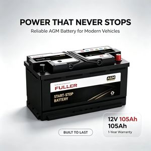 <span class=keywords><strong>Batterie</strong></span> AGM de remplacement 12V 80Ah H6 FULLER 6-QTF-80, pour <span class=keywords><strong>Volvo</strong></span> <span class=keywords><strong>V40</strong></span>, Mini Cooper, Buick Verano, garantie de 12 mois - Product Image 2