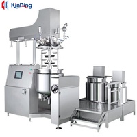 Machine de mélange de liquides pour la fabrication de cosmétiques, en acier inoxydable, contrôlée par PLC, avec écran tactile, pour le traitement chimique automatique
