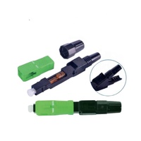 New Type Quick Assembly Single Mode Fiber Connectors Fiber Optic Fast Connector SC APC UPC Optical Fiber for Ftth