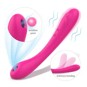 Gevoelige Punt Sterke Zuigmond Vibrator Willekeurige Buiging 9 Modi Clit Sucker Massager