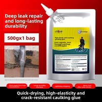 Adhésif polyuréthane imperméable pour remplissage de fissures, réparation de fuites, scellant pour joints de sol en ciment et béton, hautement élastique