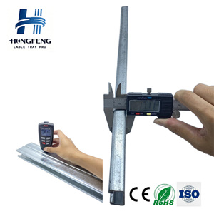 Good Quality HDG Galvanized Stainless Steel C Channel Structural Strut Slotted Channel for Solar Panel Mounting <b>Bracket</b> - Product Image 2