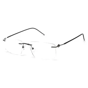 Ready stock Wholesale rimless spectacle frames, new model eyeglasses frames in style