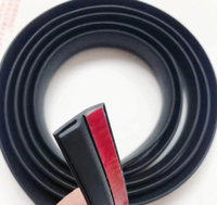 Joint d'étanchéité en caoutchouc EPDM pour pare-brise de voiture, bande de protection contre les intempéries pour vitre avec support adhésif, joint de porte automobile pour fenêtre