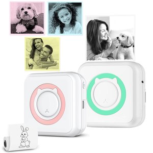 Mini sevimli şekil taşınabilir etiket yazıcı C15 termal baskı kablosuz Impresoras 57mm kağıt fotoğraf kless Sticker Android IOS - Product Image 2