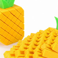Jouet télescopique anti-stress unique, style pixel art 3D, couleurs vives et durables, écologique, haute qualité d'impression, idéal pour cadeaux d'entreprise