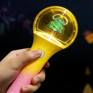 Bâton lumineux LED 3D en acrylique pour concert, avec télécommande, 15 couleurs, support éclairé - Product Image 3