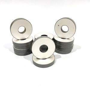 45*15*5mm P81 halka piezoelektrik seramik, ultrasonik Piezo kristal Piezo halka seramik tabak ultrasonik dönüştürücüler - Product Image 2