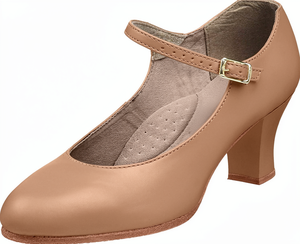Chaussures de danse latine à talon haut en PU avec doublure en coton, semelle extérieure en cuir véritable, prix de gros, faible MOQ, OEM, ODM, DDP - Product Image 3