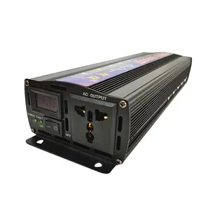 中国工厂2600W纯正弦波逆变器12v 220v DC/AC转换器24v 48v 110v 50hz离网太阳能逆变器