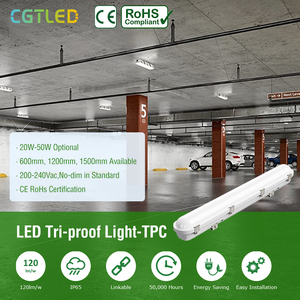 Đèn <span class=keywords><strong>Led</strong></span> CE ETL Chống Nước Ba Đèn <span class=keywords><strong>Led</strong></span> Khẩn Cấp 4FT Chống Hơi Nước IP66 36W - Product Image 2