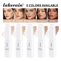 Lakerain Stick de Maquillage Fond de Teint Changeant de Couleur, Non Collant, Non Gras, Pores Invisibles, Collagène