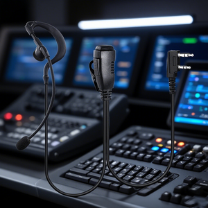 Examen d'écouteur d'espionnage intra-auriculaire avec écouteur radio bidirectionnel pour Motorola MTP700 MXP600 - Product Image 4