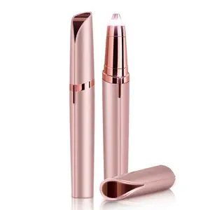 NEUESTE USB-Aufladung Elektrischer Augenbrauen trimmer Make-up Schmerzloser Augenbrauen-Epilierer Rasierer Rasierer Gesichts haarentferner Frauen-Enthaarung mittel