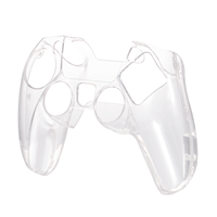 Coque de protection transparente pour manette PS5, étui de protection en cristal transparent pour PC