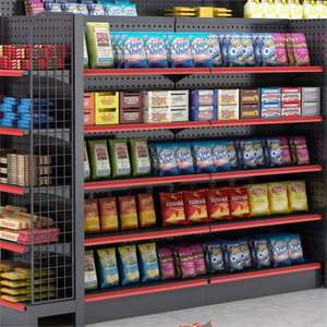 מחיר נהדר על עיצוב חדש זוגי גונדולה סופרמרקט מתלה סופר - Product Image 5