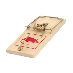 <b>Wooden</b> <b>Mouse</b> Traps 9.8 x 4.8 cm. (2 Units) - Product Image 1