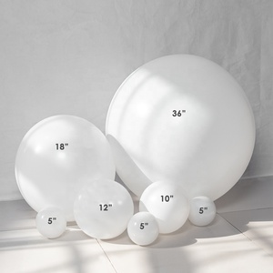 Ballons ronds mats en latex de 12 pouces à prix abordable, couleurs blanc, marron, noir, bleu poussière, <span class=keywords><strong>rose</strong></span> <span class=keywords><strong>poudré</strong></span>, <span class=keywords><strong>gris</strong></span>, <span class=keywords><strong>rose</strong></span>, orange, jaune, pour décoration - Product Image 2
