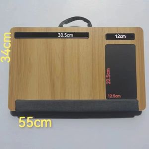 Support d'ordinateur portable pour personne paresseuse, portable avec emplacement pour iPad et téléphone, idéal pour lit, canapé, voiture - Product Image 5