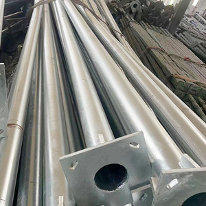 Aoruitai ngoài trời năng lượng mặt trời-led hot-dip-mạ kẽm thép bài giao thông ánh sáng đường phố đèn cực - Product Image 3