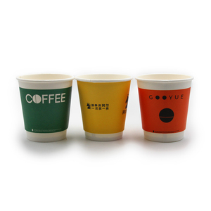 Vasos desechables de papel blanco de 8oz, respetuosos con el medio ambiente, para beber café, fiesta para llevar, vaso de <span class=keywords><strong>agua</strong></span> degradable para fiestas - Product Image 6